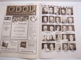 Suomen Kuvalehti 1926 nr 35, Elokuuta täysihoitolassa, S.V.U.L:N ensimmäiset kesäkurssit Kangasalalla, Kaukana korvessa, Laivastomme menetykset, Lasten maailmasta,ym