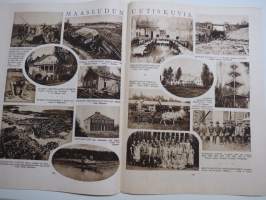 Suomen Kuvalehti 1926 nr 37, kansikuva &quot;Kohtaaminen&quot;, Ulkolaiset laivastovierailut, Antropologeina Lapissa, Sopiiko urheilu naisille?, Autouutisia, ym.