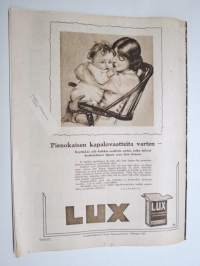 Suomen Kuvalehti 1926 nr 37, kansikuva &quot;Kohtaaminen&quot;, Ulkolaiset laivastovierailut, Antropologeina Lapissa, Sopiiko urheilu naisille?, Autouutisia, ym.