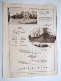 Suomen Kuvalehti 1926 nr 38, kansikuva Urho Somersalmi, Aavarannassa, Ulkomaan postista, Kymen kuvia, Kuinka äkäpussi keskeytetään, Maaseudun tuomisia, ym.