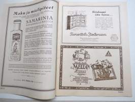 Suomen Kuvalehti 1926 nr 40, kansikuva Signora Ducia Benassuti-Morano, Syyskauden uusimmat kirjat, Kihlajaiset Ruotsin hovissa, Suomalainen filmi, ym.