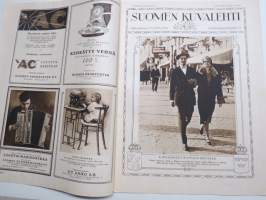 Suomen Kuvalehti 1926 nr 40, kansikuva Signora Ducia Benassuti-Morano, Syyskauden uusimmat kirjat, Kihlajaiset Ruotsin hovissa, Suomalainen filmi, ym.