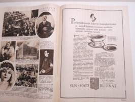 Suomen Kuvalehti 1926 nr 40, kansikuva Signora Ducia Benassuti-Morano, Syyskauden uusimmat kirjat, Kihlajaiset Ruotsin hovissa, Suomalainen filmi, ym.