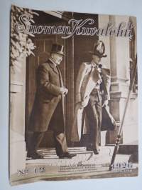 Suomen Kuvalehti 1926 nr 42, kansikuva Tasavallan presidentin skandinavian-matka, Poliisinäyttely Berlinissä, Tasavallan presidentin vierailu Norjassa, ym.