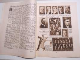 Suomen Kuvalehti 1926 nr 43, kansikuva Irma Hurstinen, Syysmanövereilla, Vuoksi ja luode - Suomen rannikolla, Erämaamatka pääkapungin porteilla, Uutiskuvia, ym.