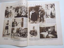 Suomen Kuvalehti 1926 nr 43, kansikuva Irma Hurstinen, Syysmanövereilla, Vuoksi ja luode - Suomen rannikolla, Erämaamatka pääkapungin porteilla, Uutiskuvia, ym.