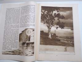 Suomen Kuvalehti 1926 nr 43, kansikuva Irma Hurstinen, Syysmanövereilla, Vuoksi ja luode - Suomen rannikolla, Erämaamatka pääkapungin porteilla, Uutiskuvia, ym.