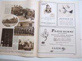Suomen Kuvalehti 1926 nr 43, kansikuva Irma Hurstinen, Syysmanövereilla, Vuoksi ja luode - Suomen rannikolla, Erämaamatka pääkapungin porteilla, Uutiskuvia, ym.
