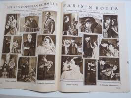 Suomen Kuvalehti 1926 nr 43, kansikuva Irma Hurstinen, Syysmanövereilla, Vuoksi ja luode - Suomen rannikolla, Erämaamatka pääkapungin porteilla, Uutiskuvia, ym.