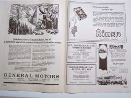 Suomen Kuvalehti 1926 nr 43, kansikuva Irma Hurstinen, Syysmanövereilla, Vuoksi ja luode - Suomen rannikolla, Erämaamatka pääkapungin porteilla, Uutiskuvia, ym.
