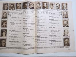 Suomen Kuvalehti 1926 nr 43, kansikuva Irma Hurstinen, Syysmanövereilla, Vuoksi ja luode - Suomen rannikolla, Erämaamatka pääkapungin porteilla, Uutiskuvia, ym.