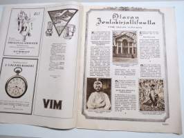 Suomen Kuvalehti 1926 nr 50, kansikuva &quot;Kun uusi ja vanha Helsinki kohtaavat toisensa&quot;, Muuan Kuvavirta, Kirjakauppojen kuukausi, Yellowstone, Naurishauta, ym.