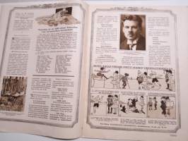 Suomen Kuvalehti 1926 nr 50, kansikuva &quot;Kun uusi ja vanha Helsinki kohtaavat toisensa&quot;, Muuan Kuvavirta, Kirjakauppojen kuukausi, Yellowstone, Naurishauta, ym.