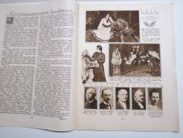 Suomen Kuvalehti 1926 nr 50, kansikuva &quot;Kun uusi ja vanha Helsinki kohtaavat toisensa&quot;, Muuan Kuvavirta, Kirjakauppojen kuukausi, Yellowstone, Naurishauta, ym.