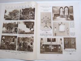 Suomen Kuvalehti 1926 nr 50, kansikuva &quot;Kun uusi ja vanha Helsinki kohtaavat toisensa&quot;, Muuan Kuvavirta, Kirjakauppojen kuukausi, Yellowstone, Naurishauta, ym.