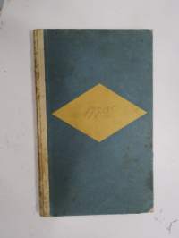 Petter Axel Andersson, Inskrivningsbok för 177 / 125 / 1886 Utfärdad af J.C. De la Gardie - Befällhavare för Ladugårdslands kompaniområde nr 125 -palveluskirja