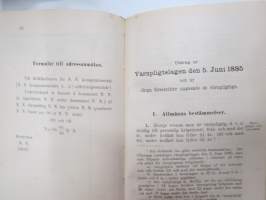 Petter Axel Andersson, Inskrivningsbok för 177 / 125 / 1886 Utfärdad af J.C. De la Gardie - Befällhavare för Ladugårdslands kompaniområde nr 125 -palveluskirja