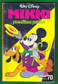 Aku Ankan taskukirja 70 - Mikki puuttuu peliin. 1983, 1.p.