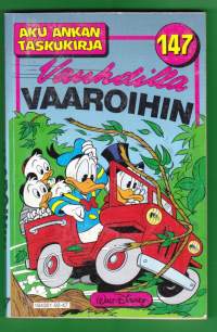 Aku Ankan taskukirja 147 - Vauhdilla vaaroihin. 1992, 1.p.