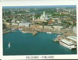 Helsinki Eteläsatama - laivapostikortti  postikortti laivakortti kulkematon