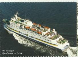 MS  Roslagen  - laivapostikortti  postikortti laivakortti kulkematon