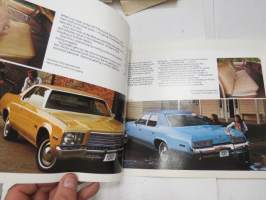 Plymouth Gran Fury 1977 -myyntiesite / sales brochure
