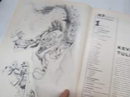 MP-sport 1972 nr 1, Rudge, Honda ST70, Ohjausgeometriaa, Kale Vehkonen / Montesa, Konnevesi Järata-ajot, SM-kelkkailua, BSA 650 Thunderbolt, Maico RS 6/2, Ski-Doo