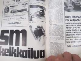 MP-sport 1972 nr 1, Rudge, Honda ST70, Ohjausgeometriaa, Kale Vehkonen / Montesa, Konnevesi Järata-ajot, SM-kelkkailua, BSA 650 Thunderbolt, Maico RS 6/2, Ski-Doo