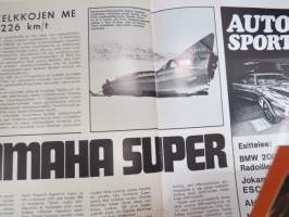 MP-sport 1972 nr 1, Rudge, Honda ST70, Ohjausgeometriaa, Kale Vehkonen / Montesa, Konnevesi Järata-ajot, SM-kelkkailua, BSA 650 Thunderbolt, Maico RS 6/2, Ski-Doo