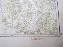 Kumlinge-Lypertö 1981 -merikortti - merikartta / sjökort / chart