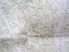Kumlinge-Lypertö 1981 -merikortti - merikartta / sjökort / chart
