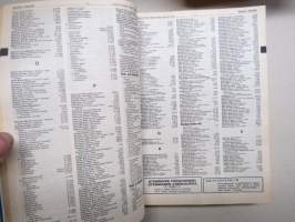 Varsinais-Suomen ja Ahvenanmaan puhelinluettelo 1984 1 VARS - Egentliga Finlands och Ålands Telefonkatalog 1984