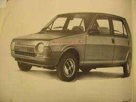 Fiat Ritmo instruktionsbok åm. 1979
