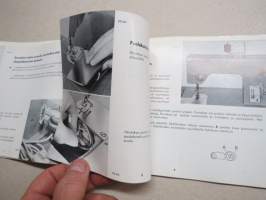 Pfaff 90 ompelukone -käyttöohjekirja / sewing machine manual in finnish