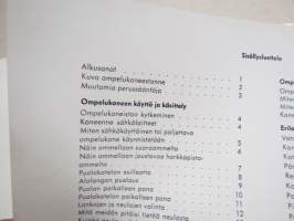 Pfaff 90 ompelukone -käyttöohjekirja / sewing machine manual in finnish