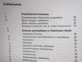 Pfaff 90 ompelukone -käyttöohjekirja / sewing machine manual in finnish
