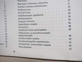 Pfaff 90 ompelukone -käyttöohjekirja / sewing machine manual in finnish