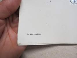 Pfaff 90 ompelukone -käyttöohjekirja / sewing machine manual in finnish