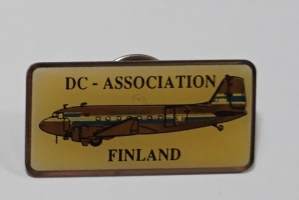 DC association Finland  pinssi rintamerkki