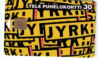 Puhelinkortti   30 Mk .Tele  12.1995. MTV 3 /  JYRKI