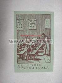 Ex Libris Eero Ojala -kirjanomistajamerkki
