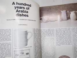 Ceramics and Class from Finland - Arabia´s Centenary Issue 1973 -Arabian satavuotisjuhlanumero, englanninkielinen, runsas kuvitus