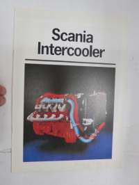 Scania intercooler - välijäähdytin -myyntiesite / sales brochure