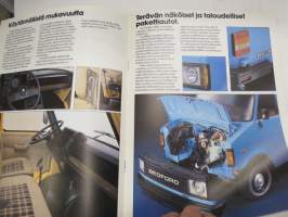 Bedford pakettiautot Blitz 250 - 280 - 350 -myyntiesite / sales brochure
