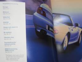BMW Z3 roadster and M roadster 1999 -myyntiesite / sales brochure
