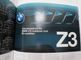 BMW Z3 roadster and M roadster 1999 -myyntiesite / sales brochure