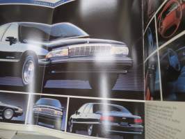 Chevrolet Caprice vm. 1991 -myyntiesite / sales brochure