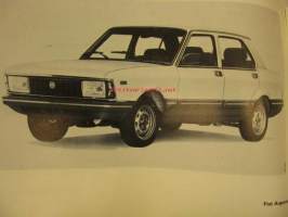 Fiat Argenta käsikirja  vm. 1983