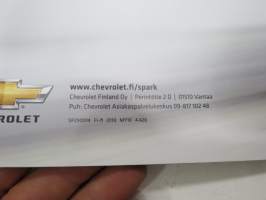 Chevrolet Spark -myyntiesite / sales  brochure