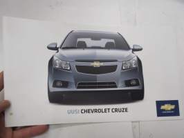 Chevrolet Cruze -myyntiesite / sales  brochure